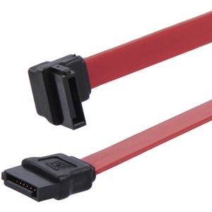 StarTech.com 6in SATA to Left Angle SATA Serial ATA Cable - Make a Left-Angled Connection to your SATA Drive, for Installation in Tight Spaces - 6in sata cable - 6" sata cable - left angle sata cable - angled sata cable - sata cable