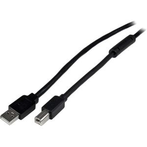 StarTech.com 20m / 65 ft Active USB 2.0 A to B Cable 