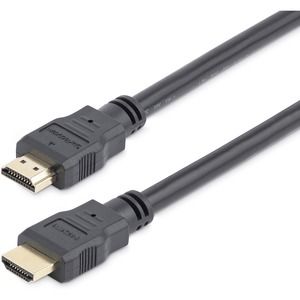 StarTech.com 12ft/3.7m HDMI Cable, 4K High Speed HDMI Cable with Ethernet, Ultra HD 4K 30Hz Video, HDMI 1.4 Cable/HDMI Monitor Cord, Black 