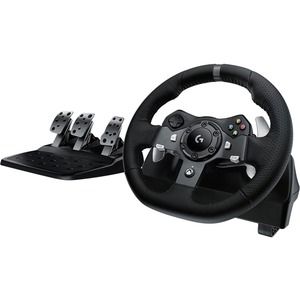 Logitech G920 Driving Force Racing Wheel For Xbox One And PC - Cable - USB - Xbox One, PC - Black