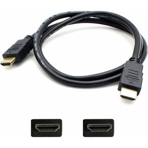 25ft HDMI 1.3 Male to HDMI 1.3 Male Black Cable For Resolution Up to 2560x1600 (WQXGA) - 100% compatible and guaranteed to work
