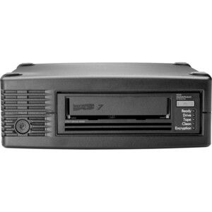HPE StoreEver LTO-7 Ultrium 15000 External Tape Drive - LTO-7 - 6 TB (Native)/15 TB (Compressed) - 6Gb/s SAS - 5.25" Width - 1/2H Height - External - 300 MB/s Native - Linear Serpentine - Encryption - WORM Support - 3 Year Warranty