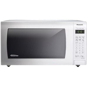 Panasonic NN-SN736W Microwave Oven - Single - 1.6 ftÃƒâ€šÃ‚Â³ Capacity - Microwave - 10 Power Levels - 1250 W Microwave Power - 15" Turntable - 120 V AC - Countertop - White