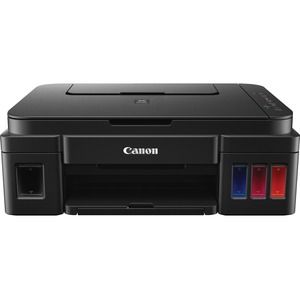 Canon PIXMA G3200 Wireless Inkjet Multifunction Printer - Color - Copier/Printer/Scanner - 4800 x 1200 dpi Print - 100 sheets Input - Color Flatbed Scanner - 2400 dpi Optical Scan - Wireless LAN - Canon Mobile Printing - USB - 1 Each - For Photo Print