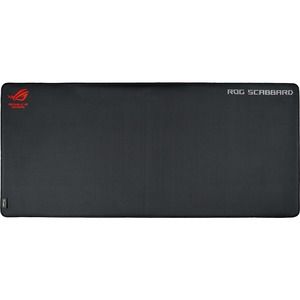 Asus ROG Scabbard Gaming Mouse Pad - 0.12" x 35.43" x 15.75" Dimension - Cloth, Textile, Rubber, Cordura - Splash Proof, Stain Resistant, Stain Resistant, Anti-fray - 1 Pack