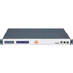 Lantronix SLC 8000 Device Server - Optical Fiber, Twisted Pair - 2 x Network (RJ-45) x USB - 16 x Serial Port - 10/100/1000Base-T, 1000Base-X - Gigabit Ethernet - Management Port - Rack-mountable - TAA Compliant