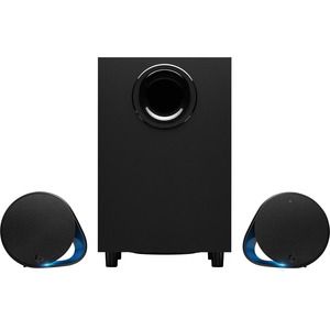Logitech LIGHTSYNC G560 2.1 Bluetooth Speaker System - 240 W RMS - Black - 40 Hz to 18 kHz - DTS:X, 3D Surround Sound - USB - 1 Pack