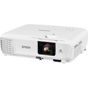 Epson PowerLite 119W LCD Projector - 4:3 - 1280 x 800 - Front, Rear, Ceiling - 8000 Hour Normal Mode - 17000 Hour Economy Mode - WXGA - 16,000:1 - 4000 lm - HDMI - USB