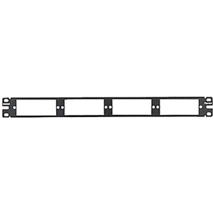 Panduit Opticom CFAPPBL1 Multimode 62.5/125 24-Port Blank Patch Panel - 24 - 24 Port(s) - 24 x RJ-11 - 1U High - 19" Wide - Rack-mountable