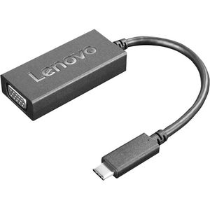 Lenovo USB-C/VGA Video Adapter - USB Type C - 15-pin HD-15 VGA