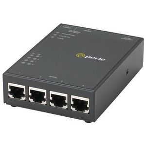 Perle IOLAN SDS4 4-Port Secure Device Server EIA-232 422 485 - 4 x RJ-45