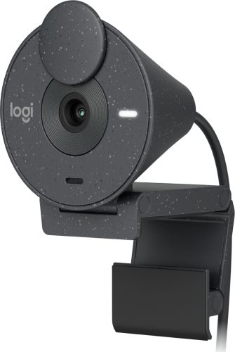 Logitech BRIO 305 Webcam - 2 Megapixel - 30 fps - Graphite - USB Type C - 1920 x 1080 Video - Fixed Focus - 1x Digital Zoom - Microphone - Windows 10, macOS 10.15