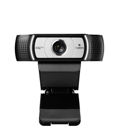 Logitech C930e Webcam - 30 fps - USB 2.0 - 1 Pack(s) - 1920 x 1080 Video - Auto-focus - 4x Digital Zoom - Microphone - Monitor, Notebook