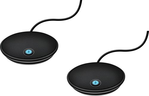 Logitech Wired Microphone - 27.89 ft - Omni-directional - Detachable